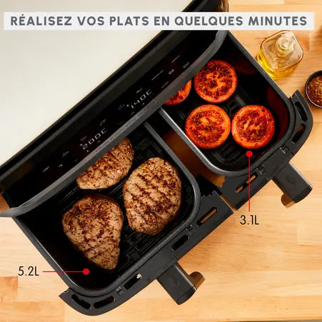 Dual Easy Fry & Grill EZ905B20